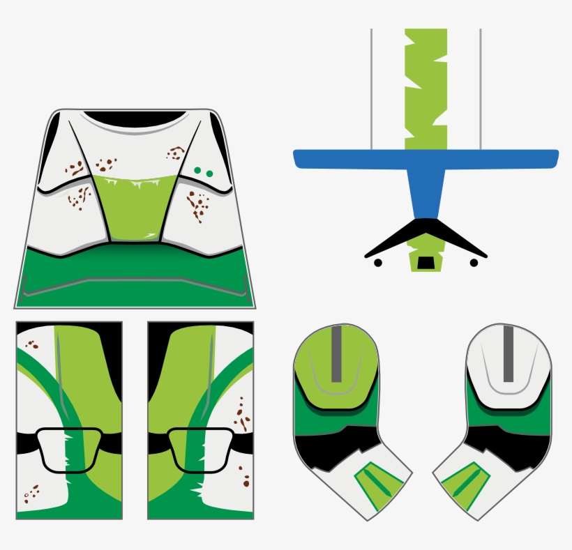 Rc 1140 Fixer - Lego Star Wars Fixer Decals, transparent png download