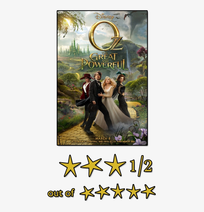 The Great And Powerful - Oz The Great And Powerful 2013 3d, transparent png download