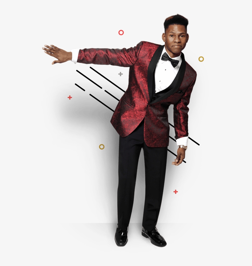 Al S Wear Prom Tuxedo Suit Rentals Red And Black Suits PNG