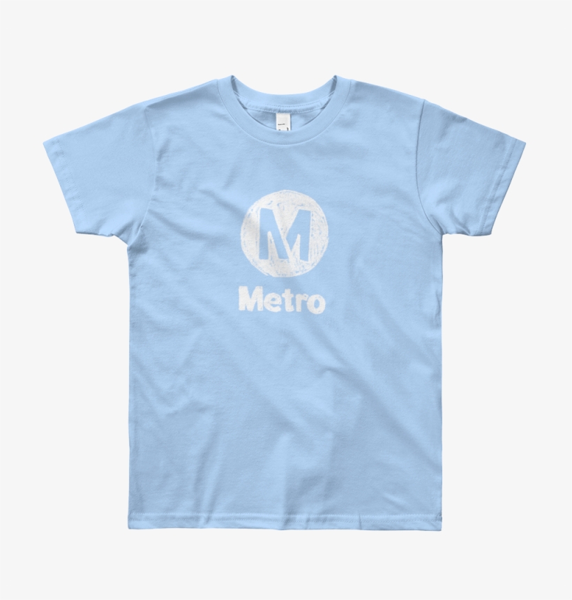 Metro Crayon Logo Kids T-shirt - T-shirt, transparent png download
