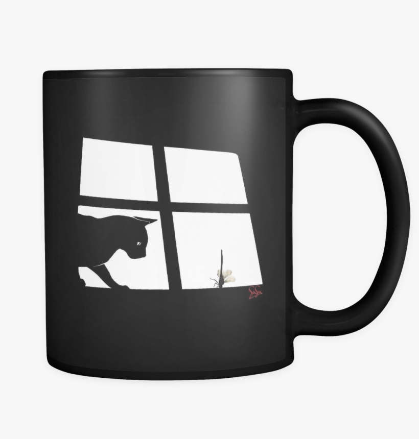 Dragonfly Mug - Funny Aviation Coffee Mugs, transparent png download