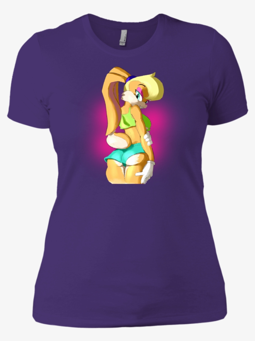 Lola Bunny Ladies' Boyfriend T-shirt - Shirt, transparent png download