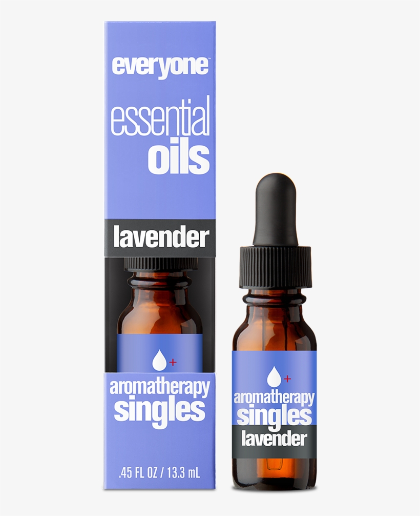 Everyone Aromatherapy Single Pure Essential Oil Lavender - Chocolate, transparent png download