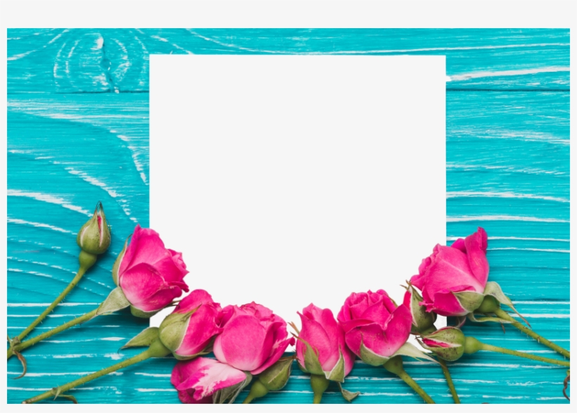 Floral Valentines Day Frame Png Clipart - Deus Mensagem De Bom Dia Sexta Feira, transparent png download