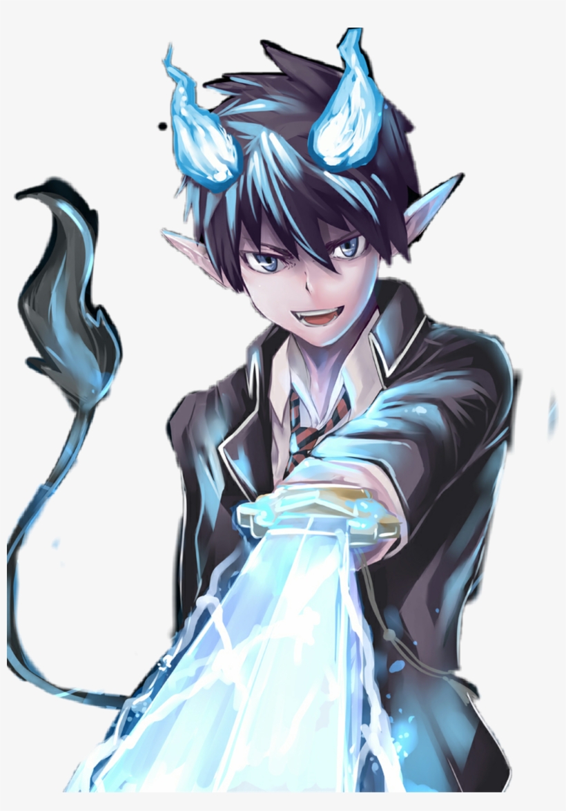 Report Abuse - Sword Rin Okumura Flames, transparent png download