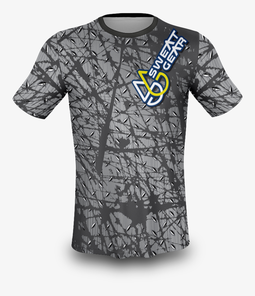 Metal Grunge - Active Shirt, transparent png download