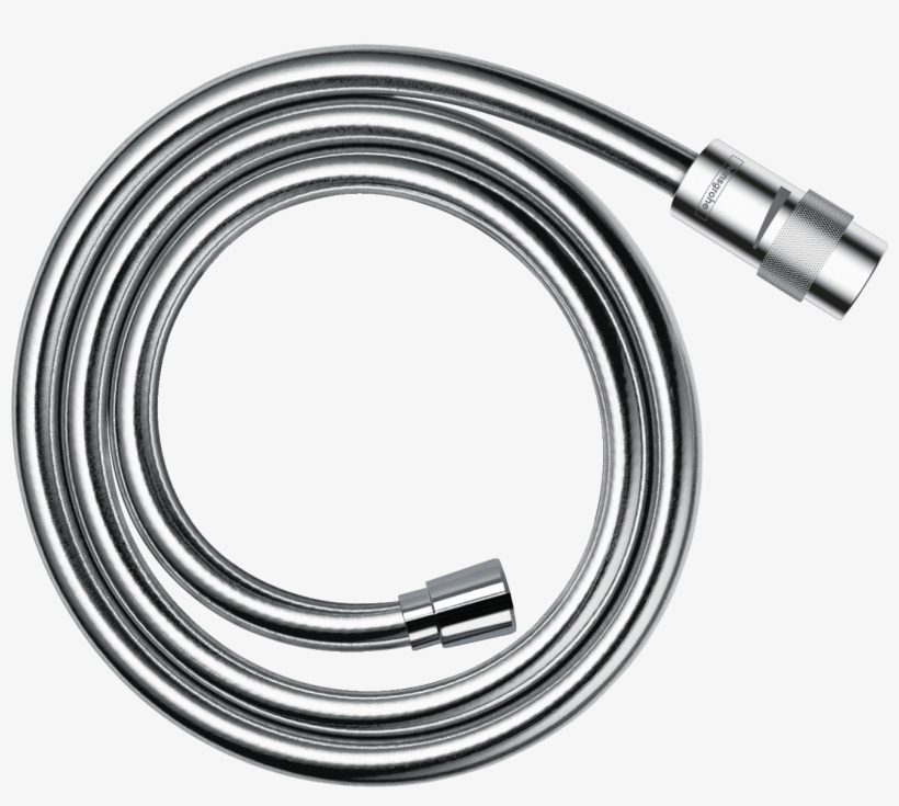 Shower Hose 125 Cm With Volume Control Available At - Hansgrohe Isiflex Brauseschlauch, transparent png download