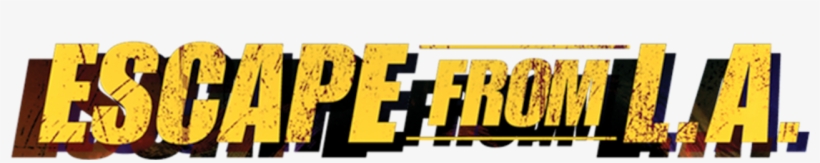 Fuga Da Los Angeles - Poster, transparent png download