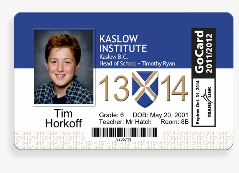 Id Card Not Punched School - Smile, transparent png download