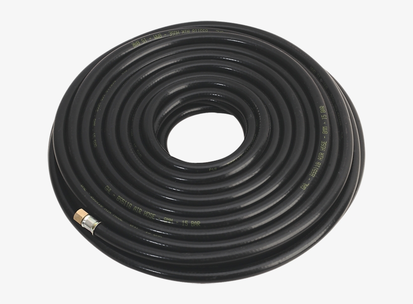 Air Hose 20 Metre Fitted With 1/4 Bsp Female - Spiral, transparent png download