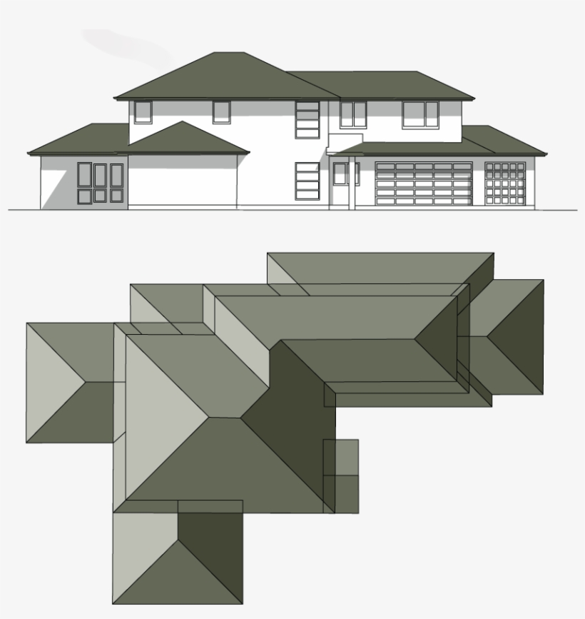 Roof Area - Architecture, transparent png download