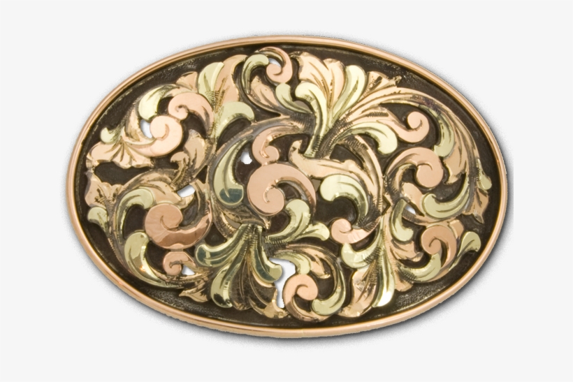 Comstock Heritage Gold Sutro Swirl W/wire Edge - Motif, transparent png download