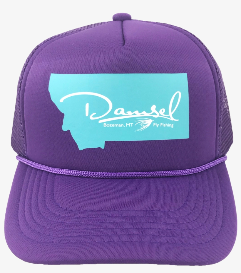 Damsel Trucker Hat - Baseball Cap, transparent png download