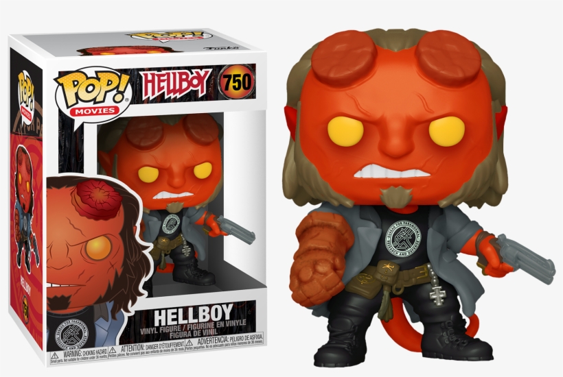 Hellboy Hellboy In Bprd Tee Funko Pop Vinyl Figure - Pop Vinyl, transparent png download