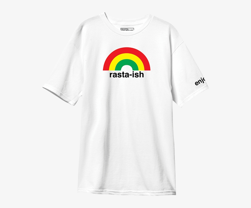 Enjoi 20017746 Wht Rastaish Ss Standard Tee - Valencia 2007 2008 Kit, transparent png download