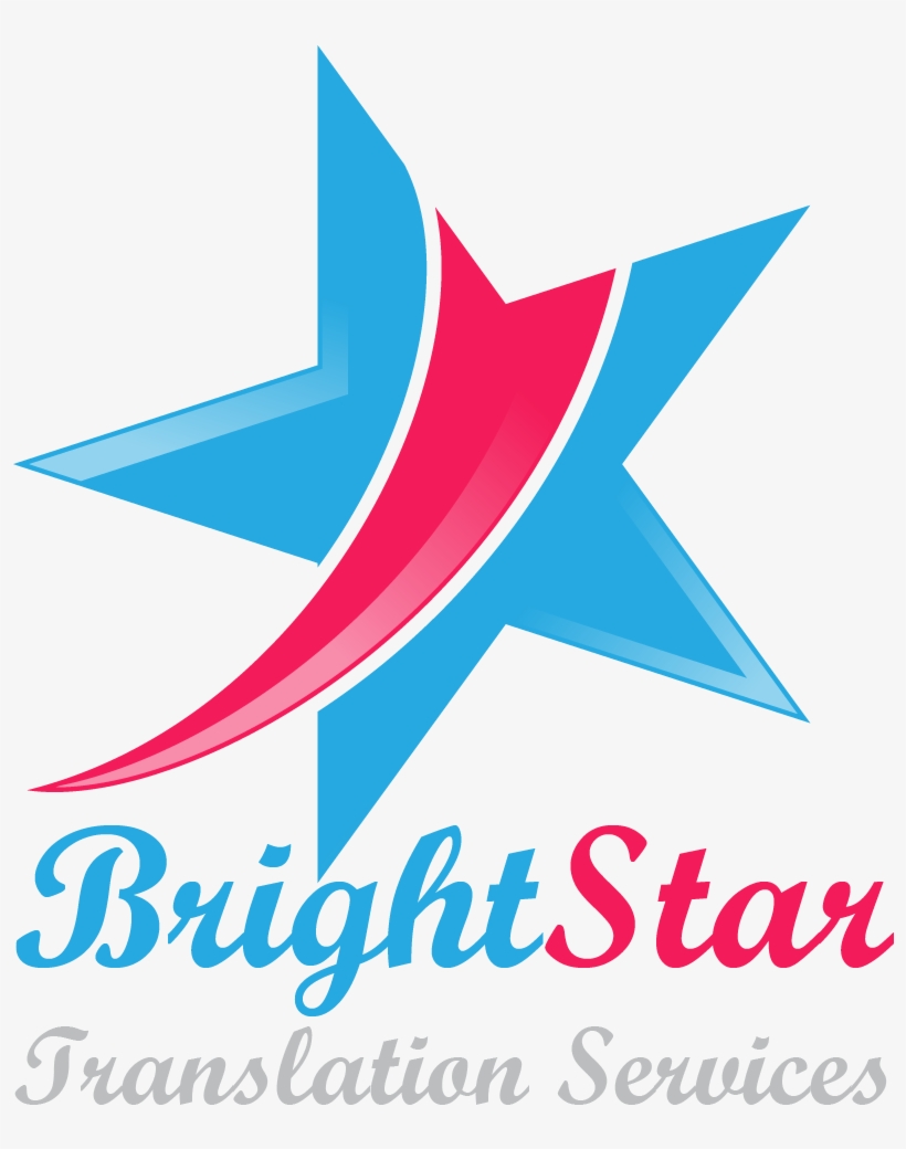 Bright Star Translation Center - Graphic Design, transparent png download