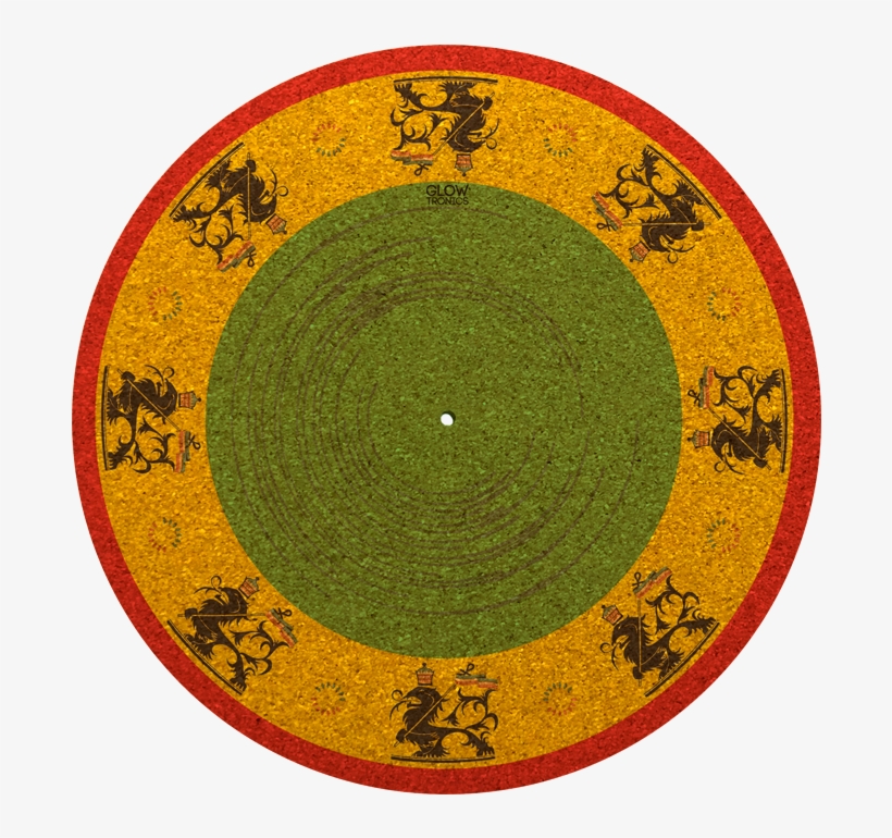 Rasta Lion Cork Slipmat - Circle, transparent png download