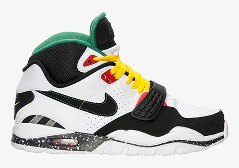 Nike Air Trainer Sc 2 'rasta' - Basketball Shoe, transparent png download