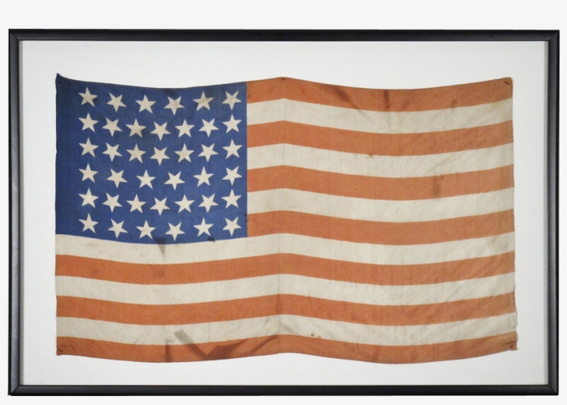 39 Star American Flag - 48 Star Flag Patch, transparent png download