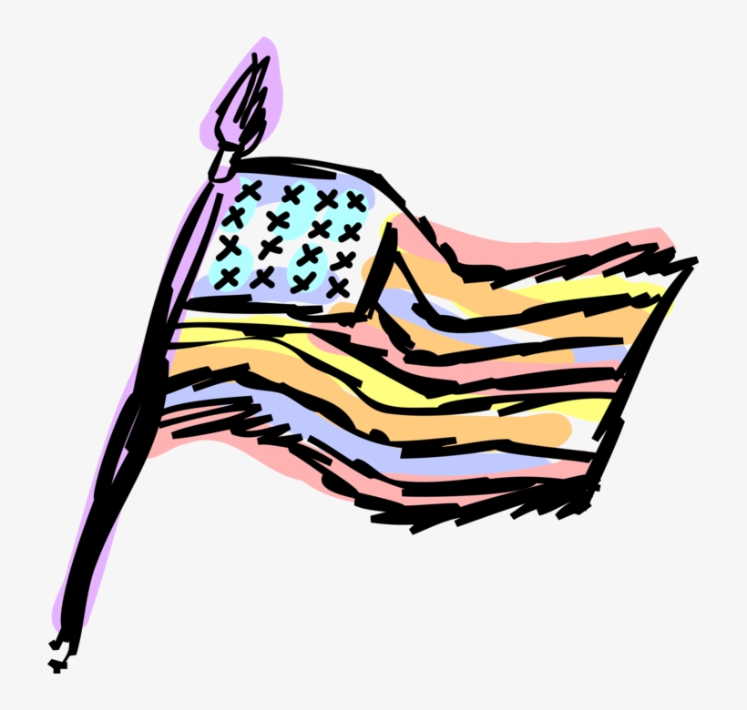 Vector Illustration Of United States Of America Usa, transparent png download