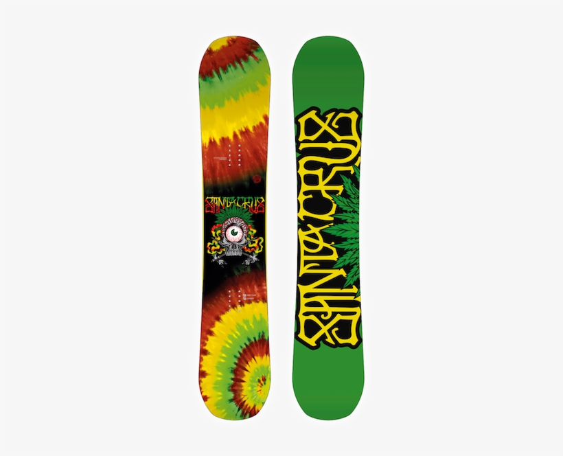 Rasta Tribe - Santa Cruz Rasta Tribe Snowboard, transparent png download