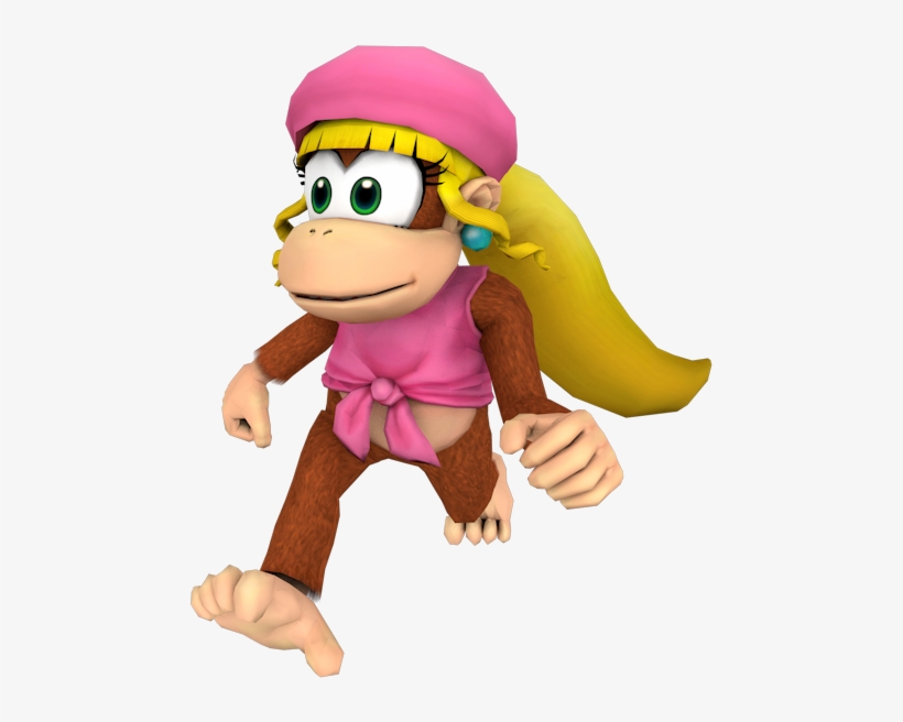 Download Zip Archive - Super Smash Bros Brawl Dixie Kong, transparent png download