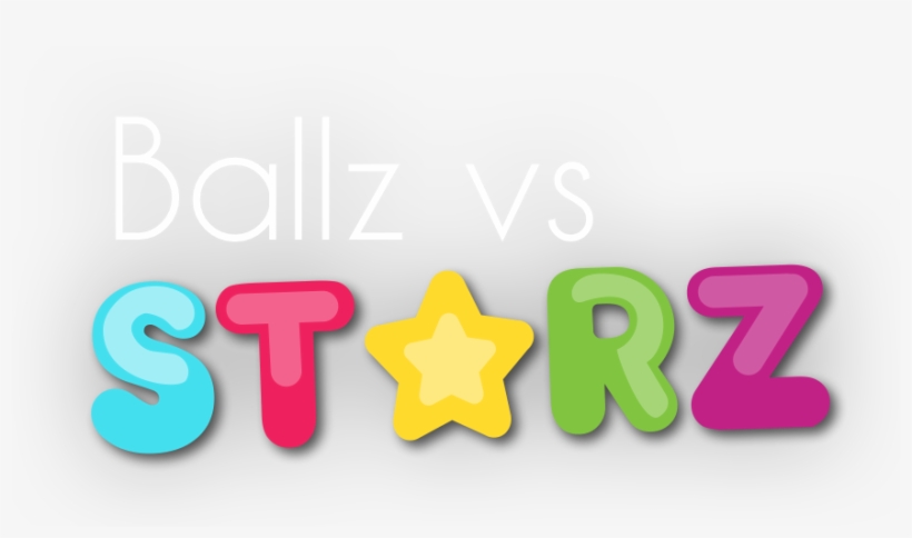 Ballz Vs Starz - Graphic Design, transparent png download