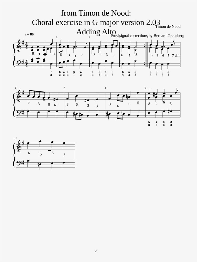 From Timon De Nood - Sheet Music, transparent png download
