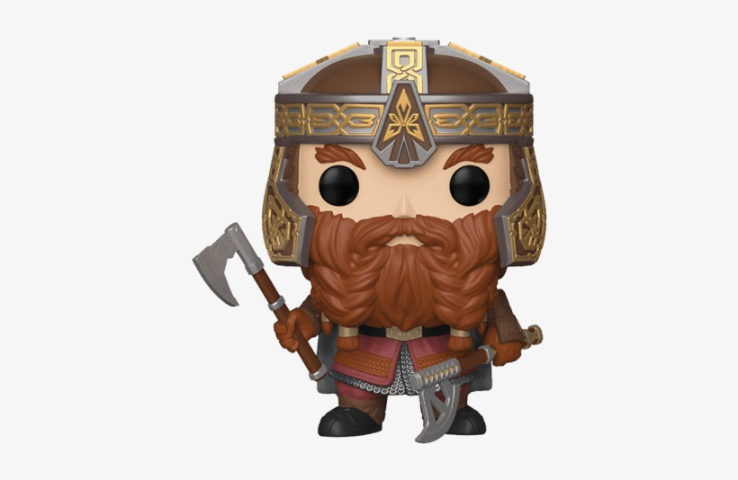 Funko Pop Lotrhobbit Gimli - Funko Pop Lord Of The Rings Gimli, transparent png download