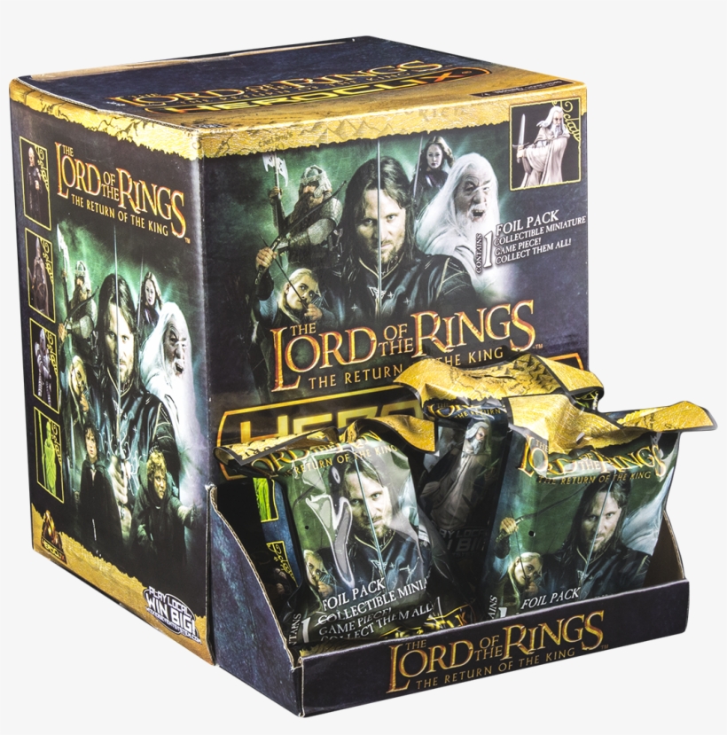 Lord Of Rings Return King Blind - Lord Of The Rings Blind Bag, transparent png download