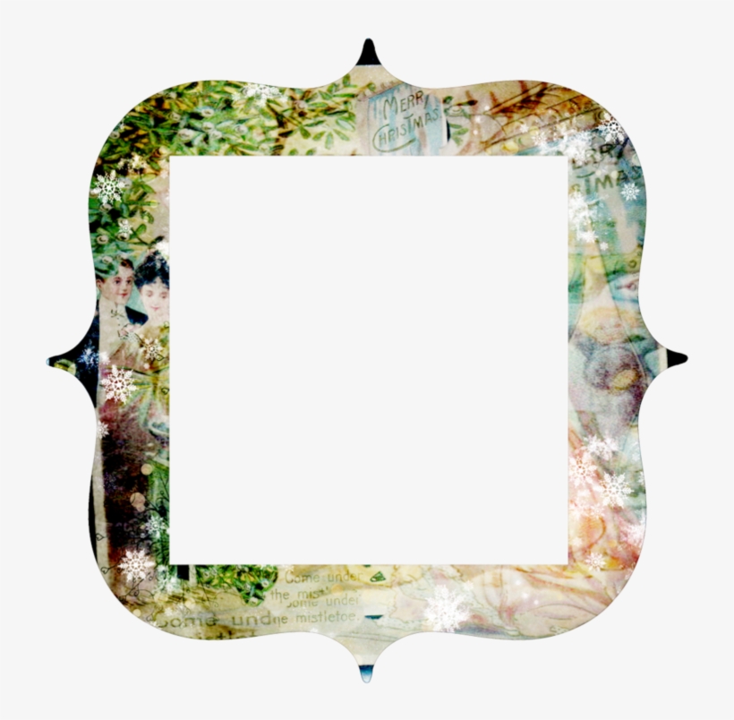 Vintage Christmas Frame Png - Bracket Transparent Frame Png, transparent png download