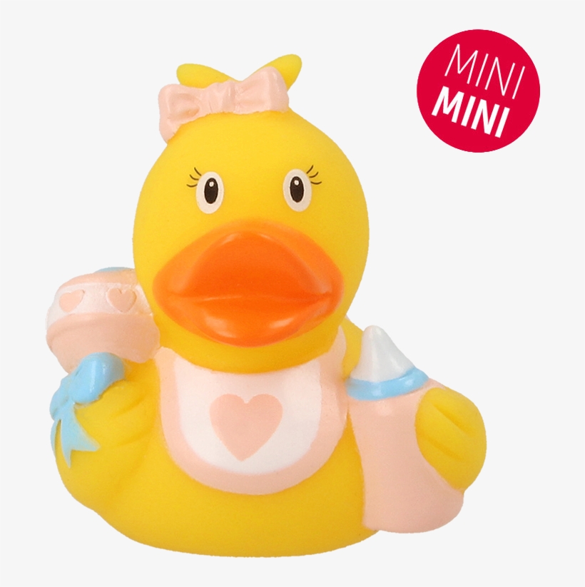 Mini Baby Duck Girl - Bath Toy, transparent png download