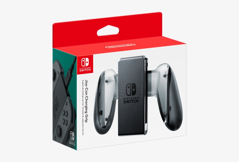 Joy‑con Charging Grip - Joy Con Charging Grip, transparent png download