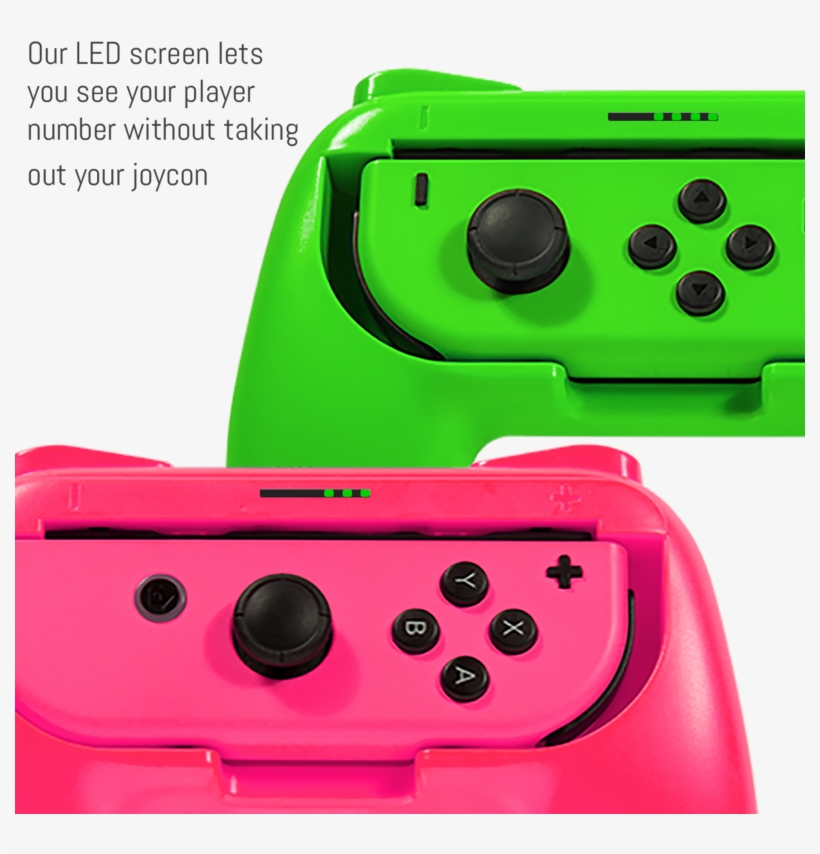 Joy-con Grips - > - Game Controller, transparent png download