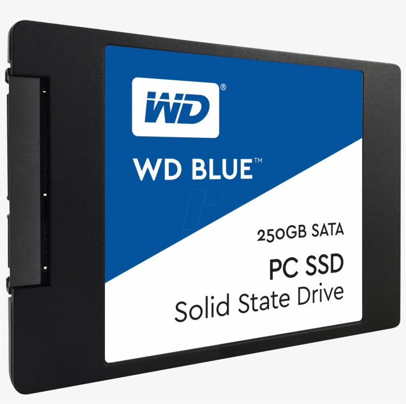 Image Of Western Digital Blue 250gb - Wd Ssd Blue 500gb, transparent png download