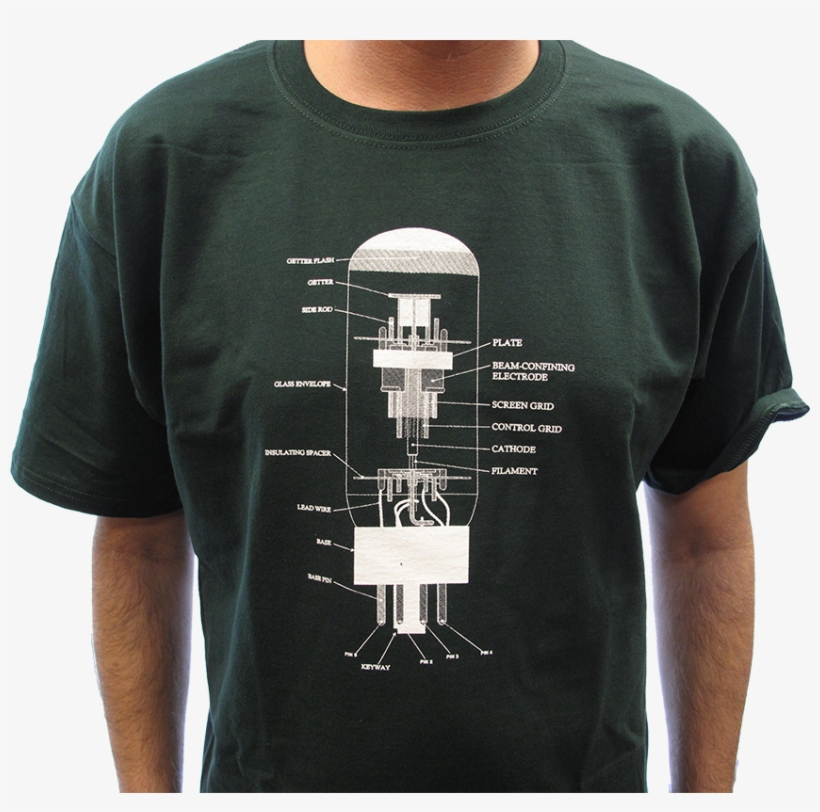 Forest Green With 6l6 Diagram Image - Active Shirt, transparent png download