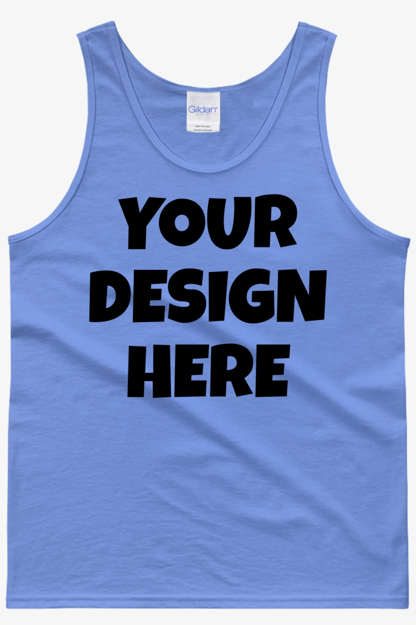 Gildan 2200 Adult Tank Top Mockups - Active Tank, transparent png download