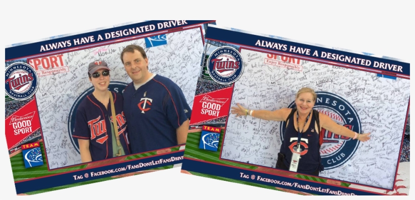 Minnesota Twins Fans Always Have A Designated Driver - Minnesota Twins, transparent png download