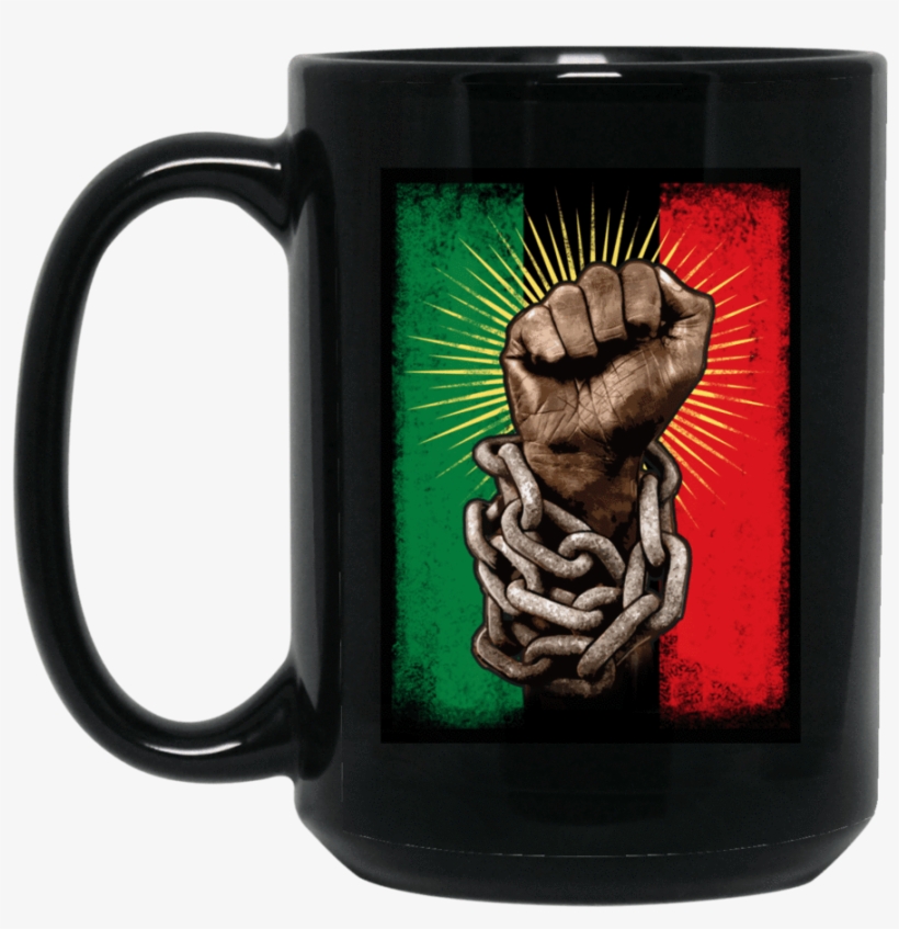 Black Power Fist Mug - Mug, transparent png download