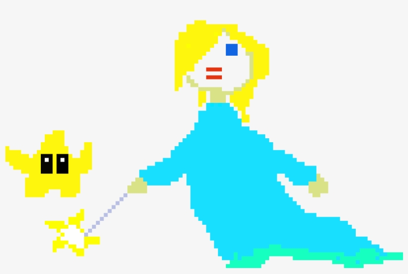 Rosalina And Luma - Graphic Design, transparent png download