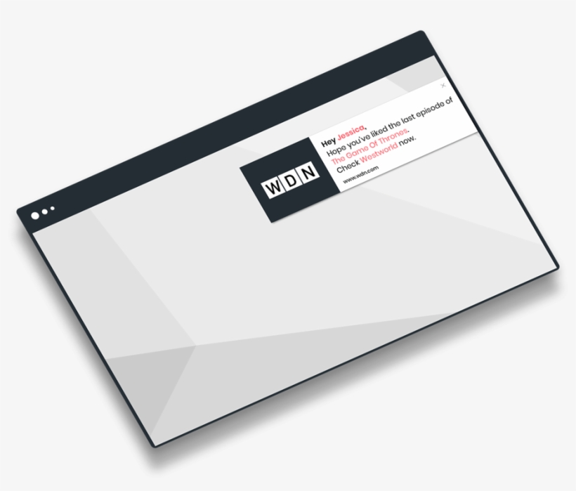 Engage Your Off-site Visitors With Web Push Notifications - Envelope, transparent png download