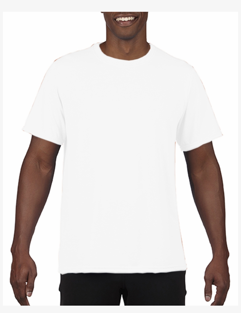 Gildan Adult - White Gildan T Shirt, transparent png download