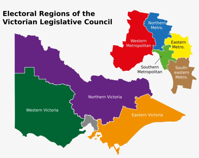 Electoral Regions Of Victoria - Victoria Election Results 2018, transparent png download