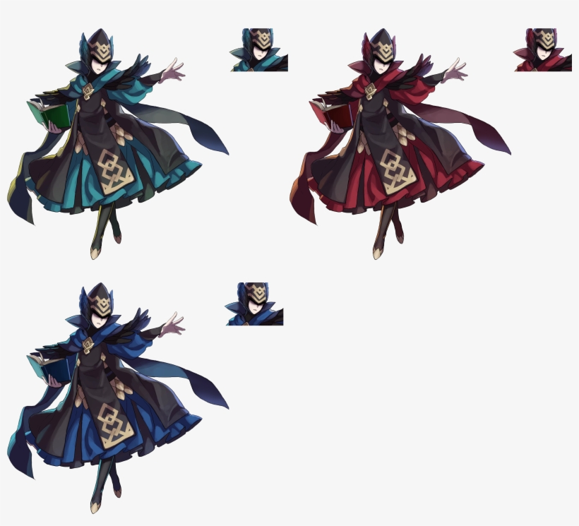 Click For Full Sized Image Mage - Fire Emblem Heroes Blue Mage, transparent png download