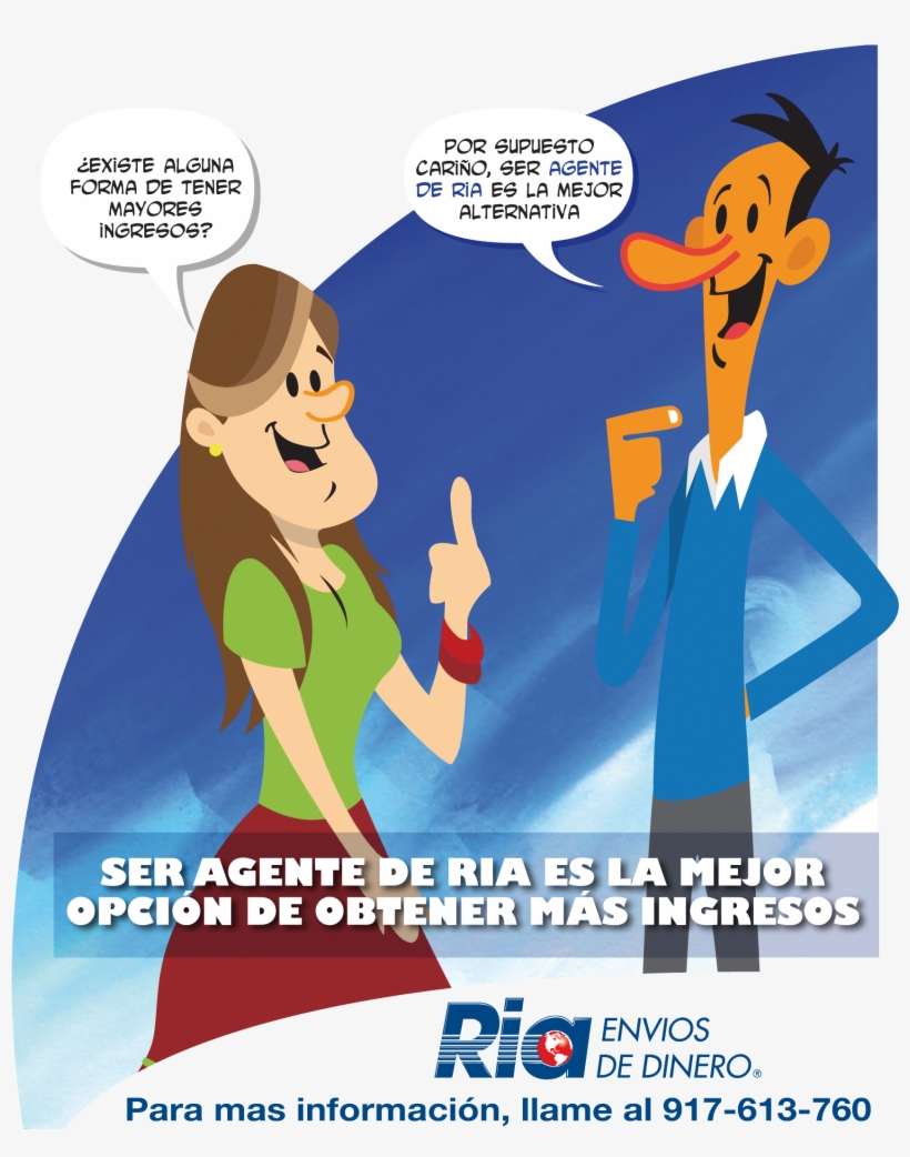 Pareja - Ria Money Transfer, transparent png download