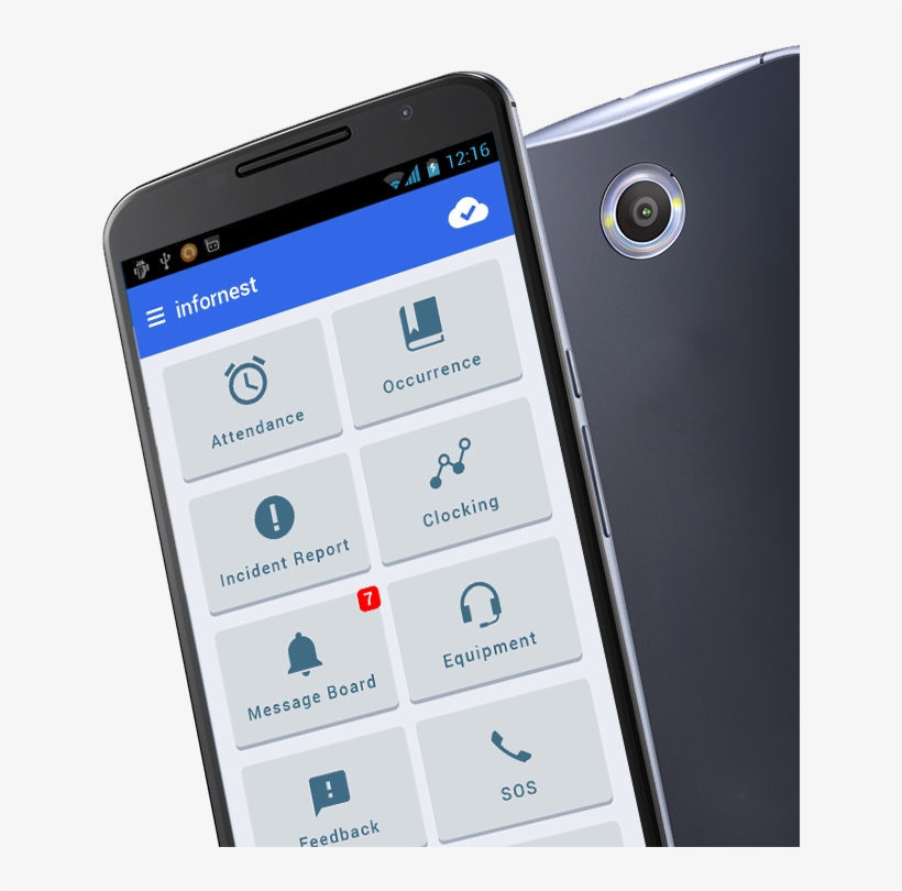 Attendance & Clocking For Security Guards - Iphone, transparent png download