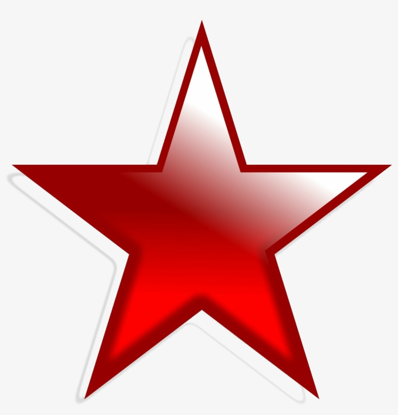 Etoile Rouge Transparent - Estrela Da Bandeira Do Senegal, transparent png download