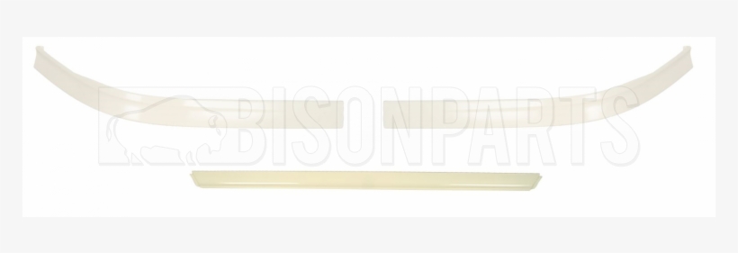 Spoiler 3 Piece Kit White - Sword, transparent png download