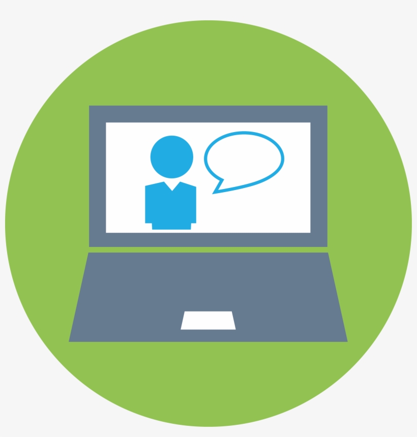 Laptop-screen - Teacher, transparent png download