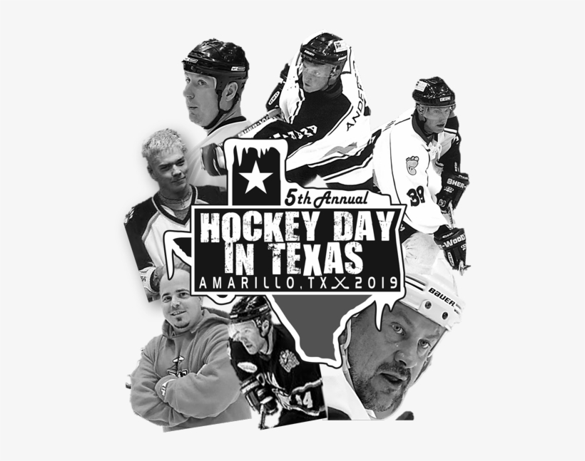 Hockey Day In Tx - Player, transparent png download